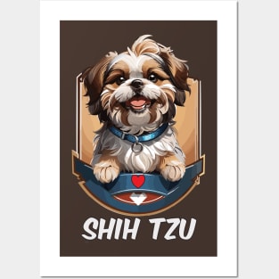 Love my Shih tzu Posters and Art